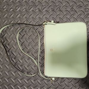 Womens mint green Kate Spade crossbody bag